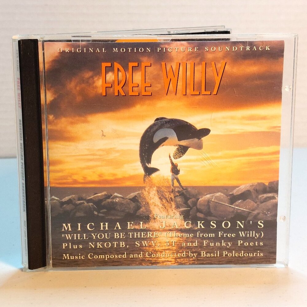 Free Willy Soundtrack (CD, 1993) tested and works